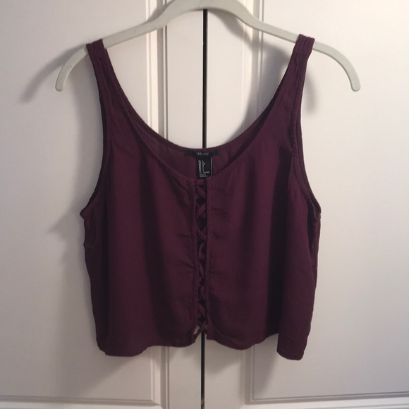 Forever 21 Crop Top Size L - Picture 1 of 4